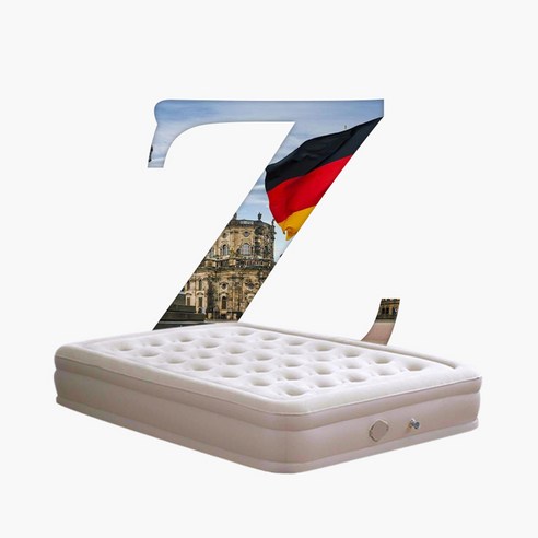 독일 짐머만 원터치 에어 자동 침대