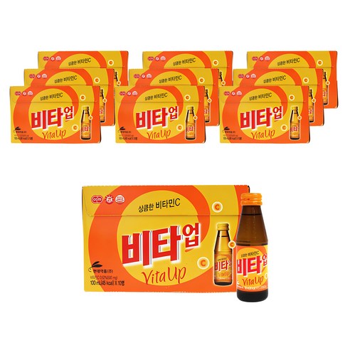 현대약품 비타업, 100ml, 100개