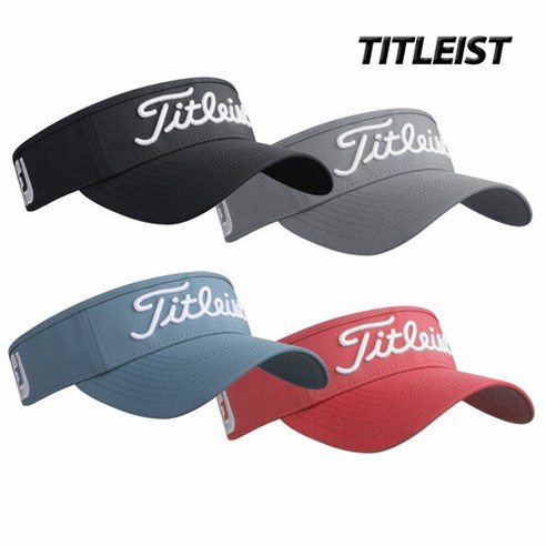 타이틀리스트 투어 퍼포먼스 레거시 바이저 TH8VTPSK, 아일랜드레드_화이트