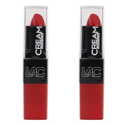 엘에이컬러즈 크림 립스틱 3.8g, CML487 Candied, 2개