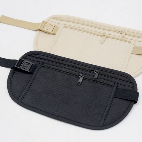 소매치기를 예방하고 귀중품을 안전하게 보관하는 데 필수적인 여행용 보안 복대