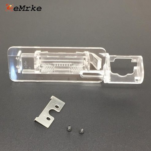 EEMRKE-자동차 후방 카메라 브래킷 마운트 번호판 조명 하우징 벤츠 스마트 포투 제레미 시티 쿠페 W202, 한개옵션0