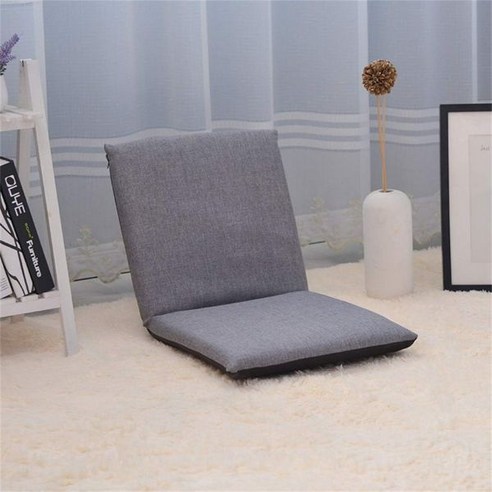 LYJBD Barstools 바스툴 접이식 패딩 바닥 의자 6개 위치 조정 가능한 등받이 베이 윈도우 의자두꺼운 시트 쿠션 레이지 라운지 소파 실내 야외 거실 사무실 샵 426, #4