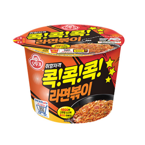 오뚜기 라면볶이 용기 120g, 1개
