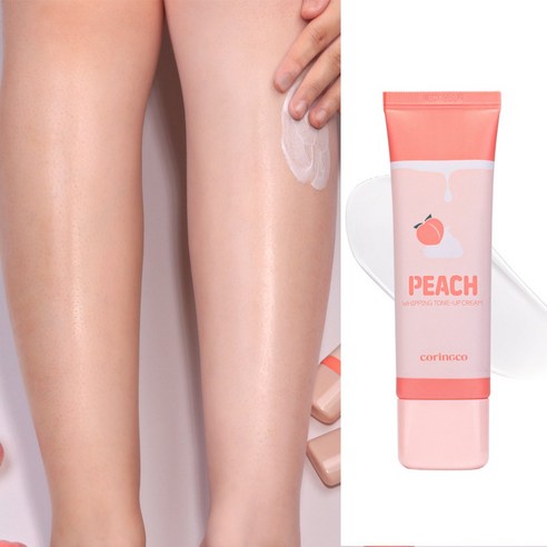 코링코 피치 휘핑 톤업 크림 / 미백크림, 1개, 50ml