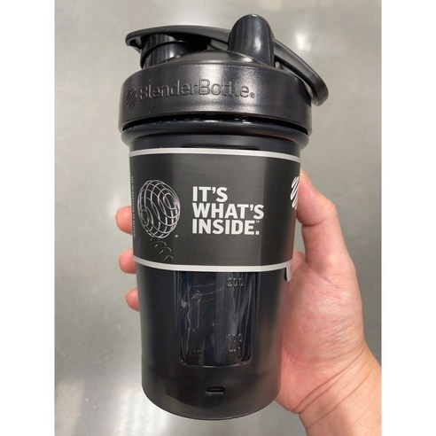 블랜더보틀 클래식 V2, 블랙, 600ml