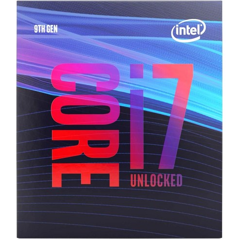 인텔 코어 i7-9700K 데스크탑 프로세서 8코어 3.6GHz, CPU 전용