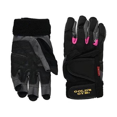 피트니스 장갑 골드짐 프로 트레이닝 웨이트 글러브 헬스 장갑 남성용 여성용, Training Gloves (Regular Model, レディスM(20cm), Single Item