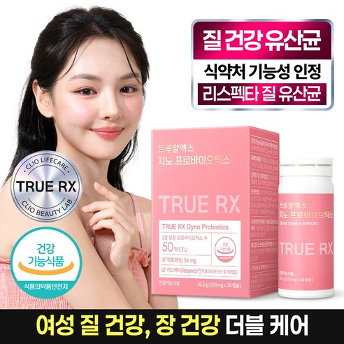 트루알엑스 지노 프로바이오틱스, 30정, 1개