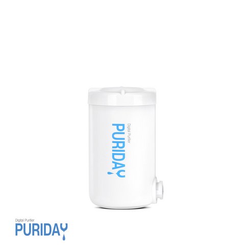 퓨리데이 미니 정수기 주방 싱크대 코브라형 핸디형 브리타 디지털 직수정수기 바우젠 호환, 정수필터1개