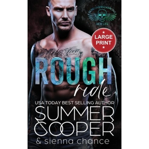 (영문도서) Rough Ride: A Motorcycle Club New Adult Romance (Large Print Hardback) Hardcover, Lovy Books, English, 9781836700166