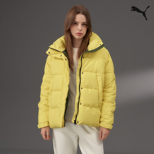 푸마 여성 푸퍼 숏패딩 할인, 다양한 색상과 치수, 폴리에스터 100%, 단독 손세탁 권장