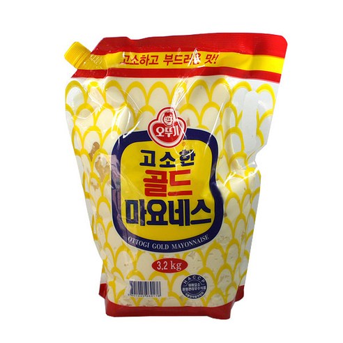 오뚜기 (무)오뚜기 골드마요네스(스파우트팩)3.2kg, 1개, 3.2kg