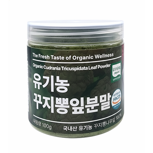 [캔시머] 국내산 유기농 꾸지뽕잎 가루 분말 #무료반품 #무료배송, 1개, 100g