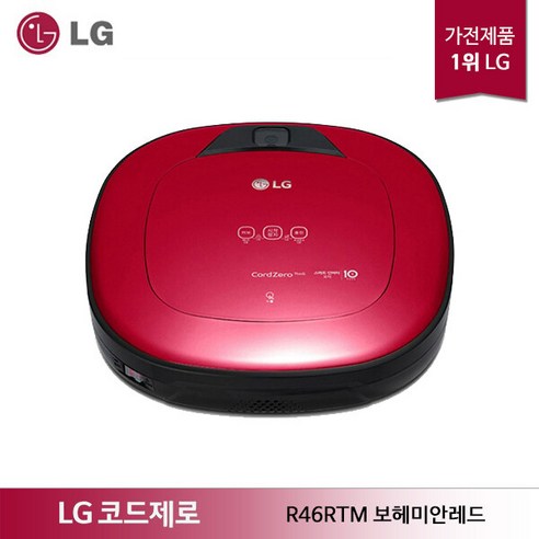 LG전자 코드제로 로보킹 로봇청소기 R46RTM, 선택완료