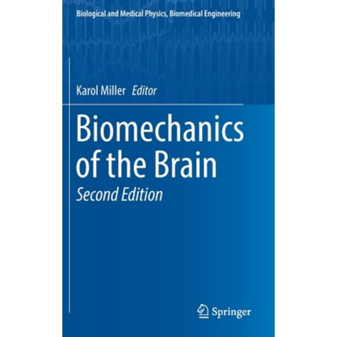 (영문도서) Biomechanics of the Brain Hardcover, Springer, English, 9783030049959