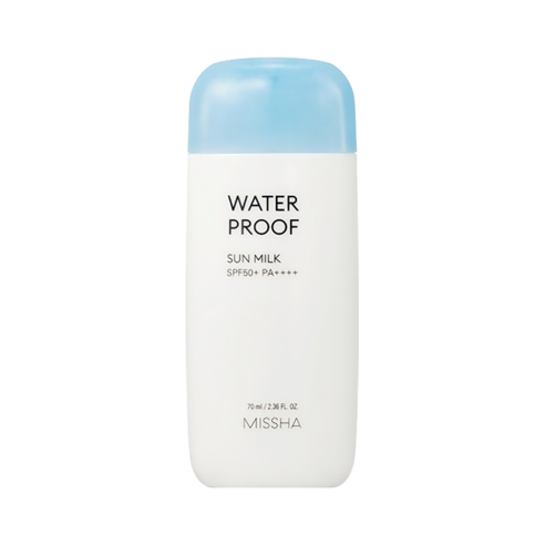 미샤 올 어라운드 세이프 블록 워터프루프 선밀크 SPF50+ PA++++, 70ml, 2개