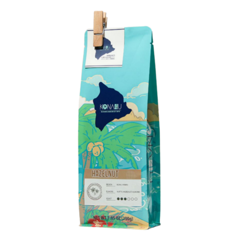 코나포유 세계3대커피 하와이 코나커피 헤이즐넛 원두 200g, 에스프레소, 200g, 1개