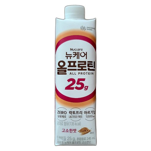 뉴케어 올프로틴 고소한맛, 245ml, 24개