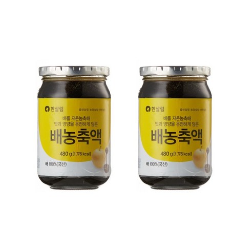 한살림 배 농축액 480g, 1개