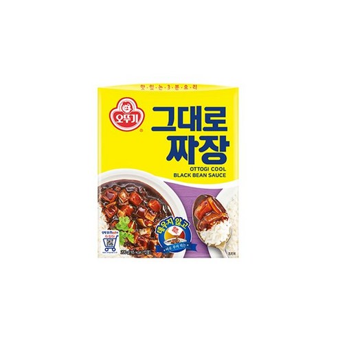 오뚜기 오뚜기 그대로 짜장 200g x 24개