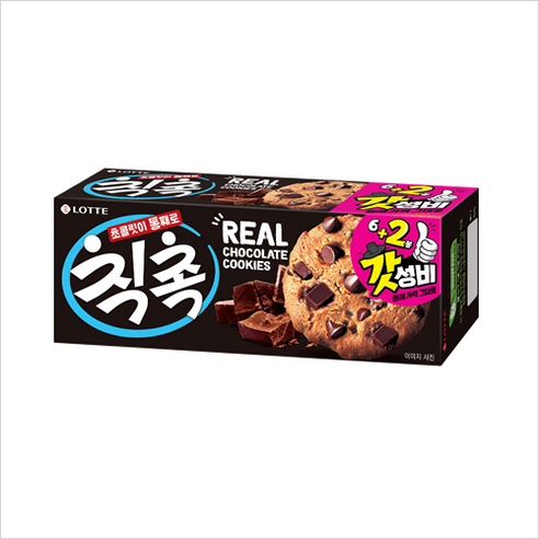 롯데 칙촉 오리지널, 120g, 6개