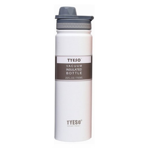 MONTHERIA 몬테리아 TYESO 진공단열 스포츠 보틀 텀블러 750ML, 흰색
