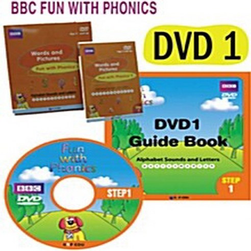 NSB9788993425376 새책-스테이책터 [(DVD) BBC Fun with Phonics 비비씨 펀 위드 파닉스 DVD 1 (가이드북+DVD 1장, (DVD) BBC Fun with Phonics 비비