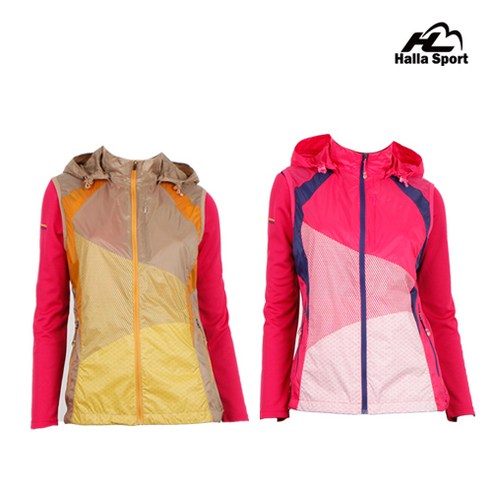 HALLA SPORT 여성 옐로틴베스트