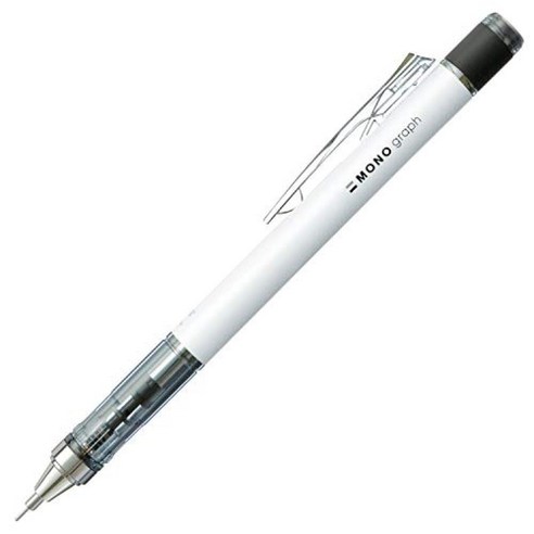 Tombow 톰보 샤프 펜슬 모노그래프 0.5mm 화이트 (DPA-134A), 1cm 모노그래프샤프 Best Top5