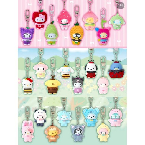 산리오 치비토모 과일 친구들과 함께하는 달콤한 상상!