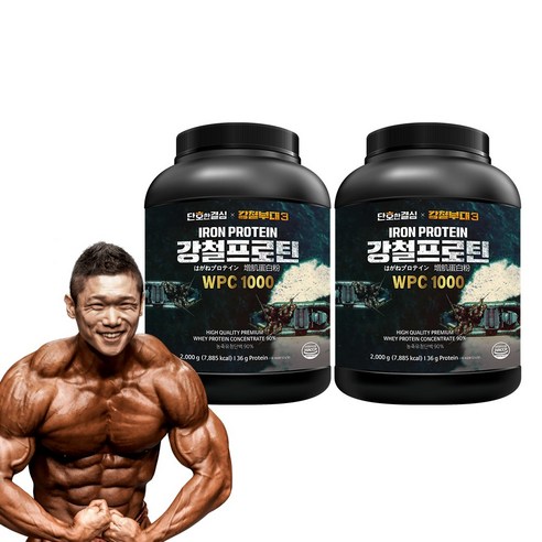 단호한결심 강철부대 강철프로틴 3종, 1개, 2kg