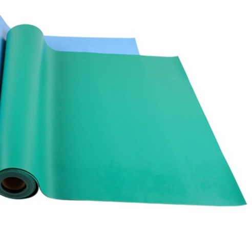 정전기방지패드 절연 방지 공장 매트 정전기 대전방지 극세사 패드 실험실 산업용 시트, (고온저항)1.2m-2.4m-2MM, 1개