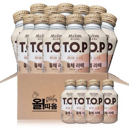 올따옴) 맥심 티오피 돌체라떼 275ml 16입, 16개