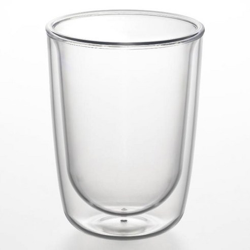 Unbreakable double wall glass 깨지지 않는 더블 월 글라스 와이드 맥주잔 125g, 1개