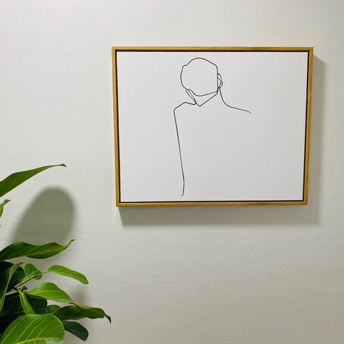 해룸 두꺼비집 가리개 4 블랙라인, 4. 블랙라인(우드)