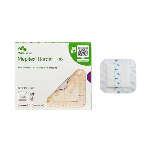 메피렉스 보더 플렉스 10x10CM 5개입 Mepilex Border Flex