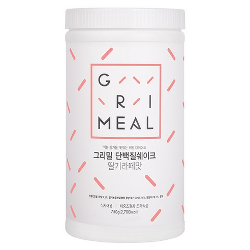 단백질쉐이크 식사대용 딸기라떼맛, 1개