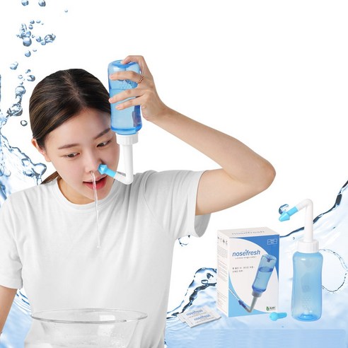 노즈후레쉬 코세척기로 상쾌한 숨, 건강한 코를 되찾으세요!
