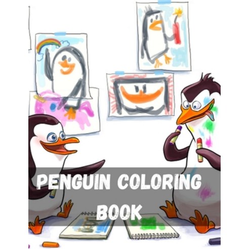 Penguin Coloring Book: Adult Coloring Book with Beautiful Penguin Designs Penguin Kids Coloring Book... Paperback, Independently Published
