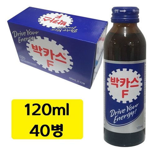 [동아제약] 박카스F(120mlx40병), 120ml, 40개 건강식품