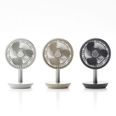 솔러스에어 탁상용선풍기 미니선풍기 무선선풍기 소형 좌우회전 타이머 AIR605TF, 화이트