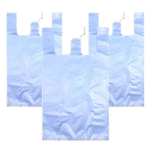월드크린 생활비법 하늘 손잡이 비닐봉투, 30L, 300개