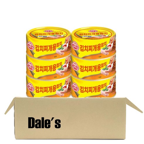 데일즈기획 오뚜기 김치찌개용 참치 x 3입, 100g, 2개