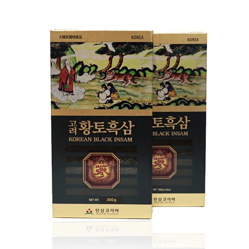 코리아인삼 충남 금산 흑삼 (흑중미 흑미삼) 300g 150g, 흑미삼(150g), 150g, 1개 - 홍삼/인삼 | 쿠팡