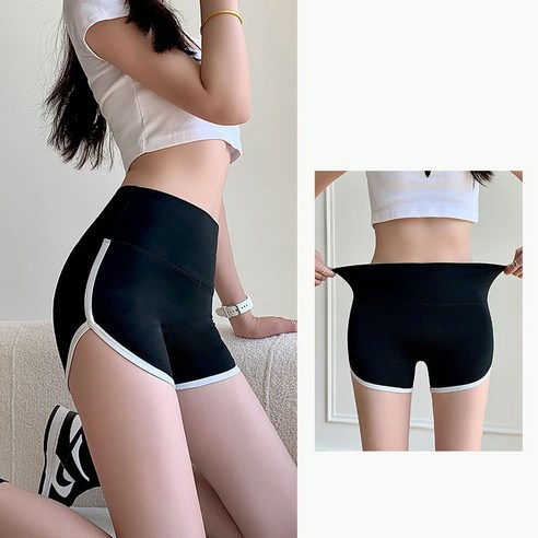 퍼니제이 사이드라인 3부 숏팬츠 레깅스