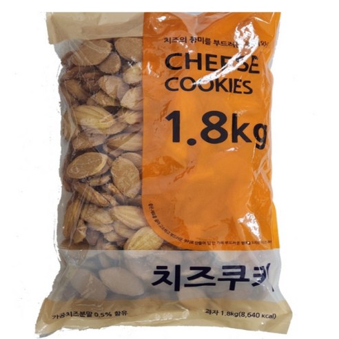 신흥제과 치즈쿠키, 1.8kg, 3개