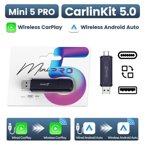 CarlinKit 0 미니 5 Pro, 스마트 드라이빙의 새로운 기준을 제시하다.