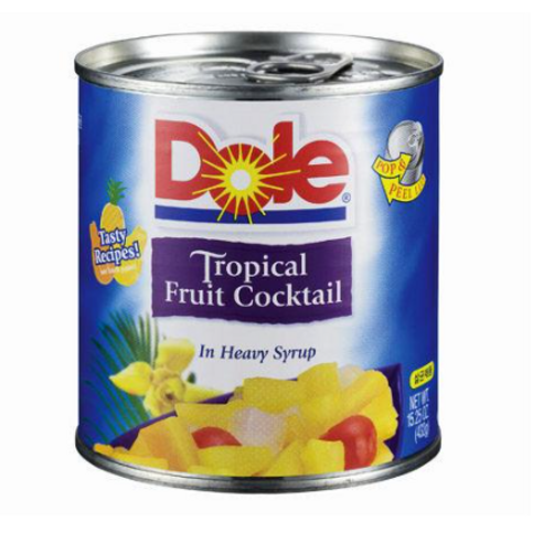 Dole 트로피칼 후르츠칵테일836g, 836g, 2개