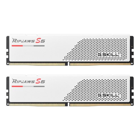 G.SKILL DDR5-5200 CL40 RIPJAWS S5 J 화이트 패키지 32GB(16Gx2)